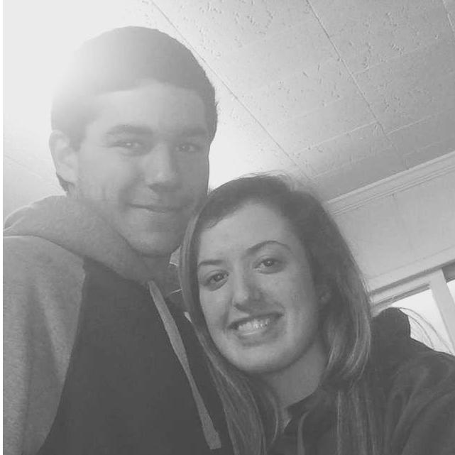 Our Very FIRST picture together was taken at Kelly's Tire where we first met.