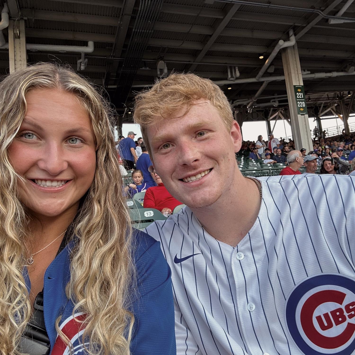 First Cubs game together