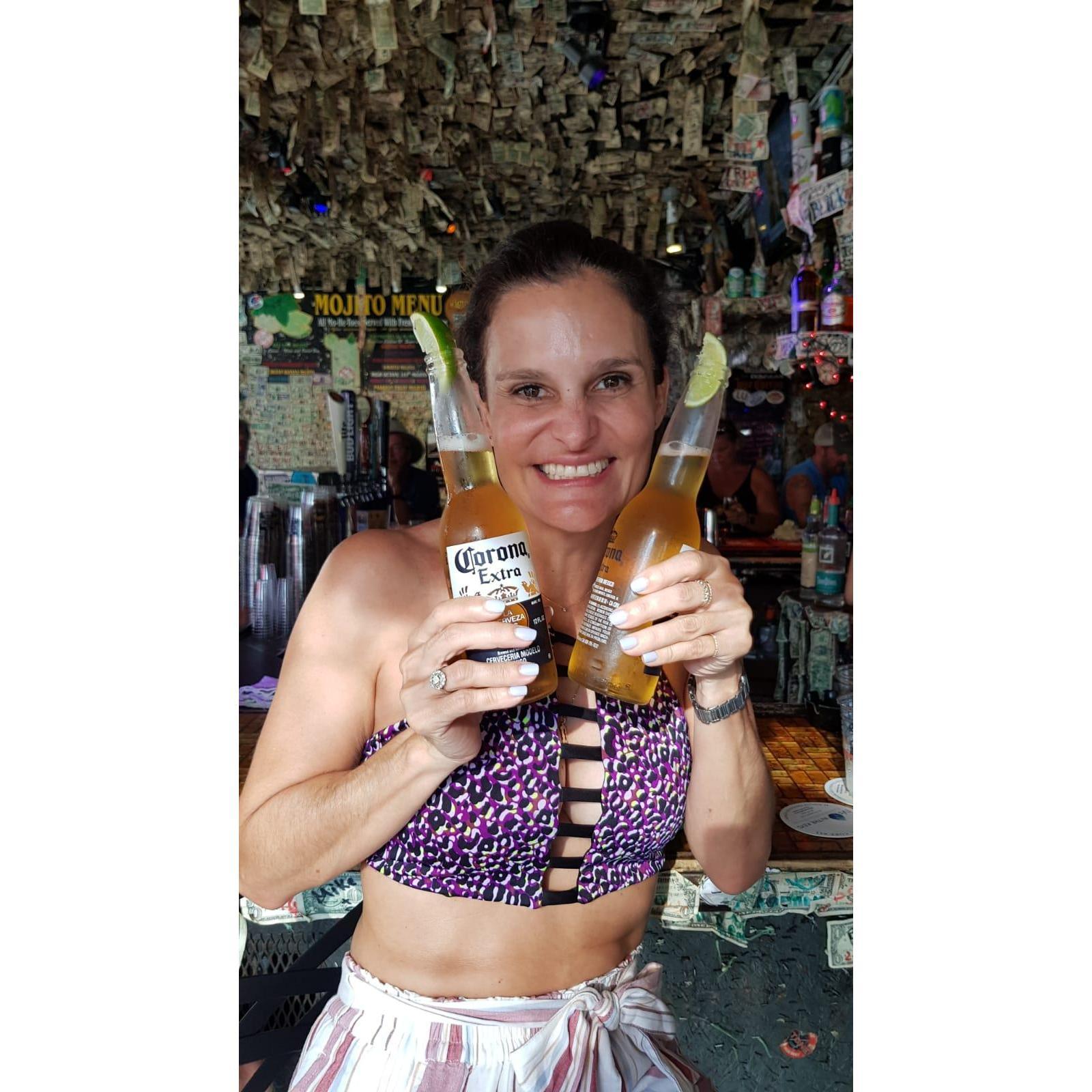 It’s Key West!! Corona’s are good at any time!