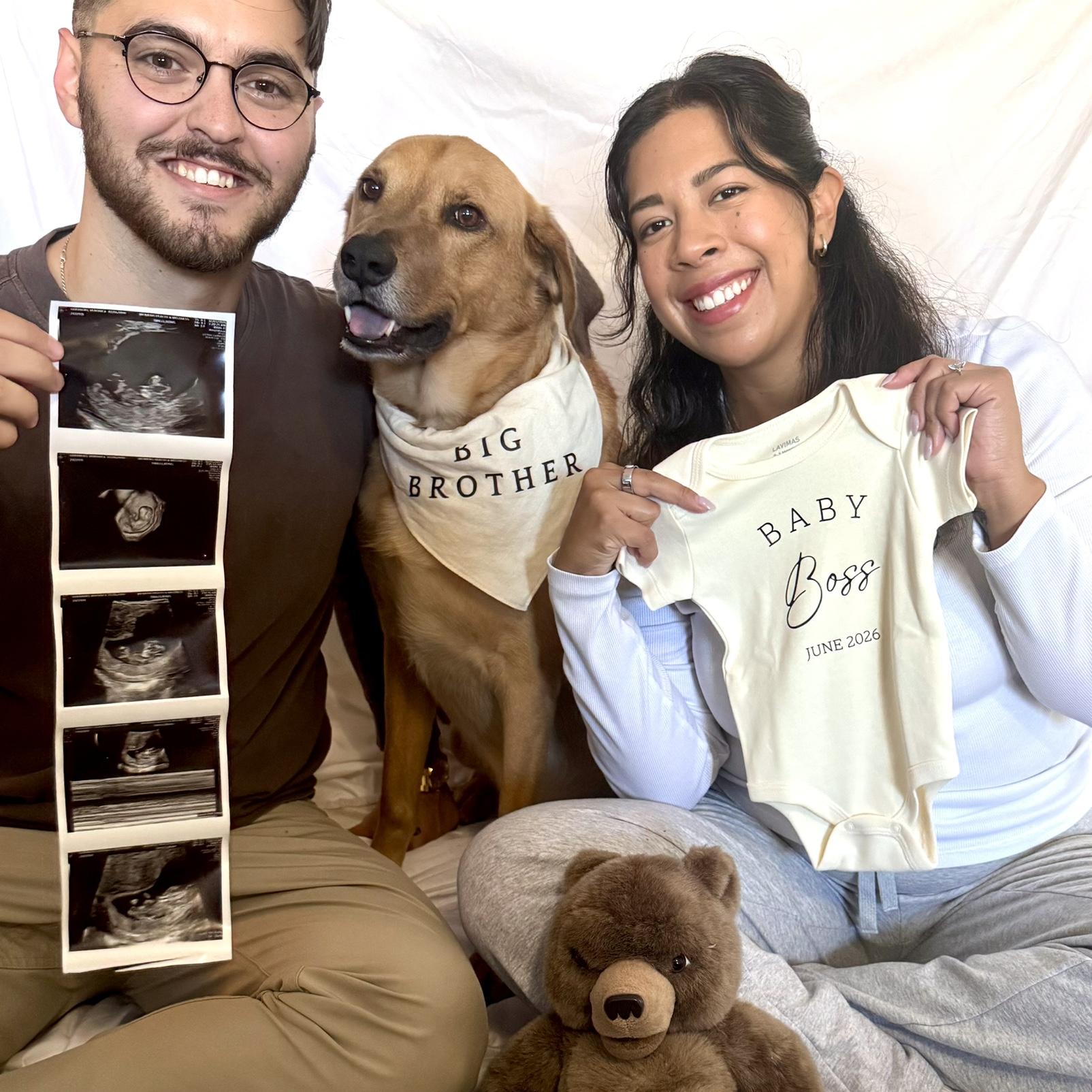 Found out we were expecting and could not have been more excited!!