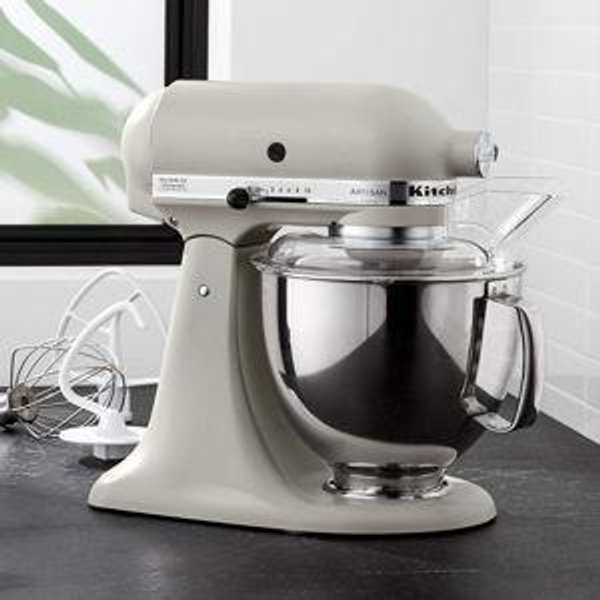 KitchenAid Artisan Series 5-Quart Tilt-Head Stand Mixer | Color: Milkshake