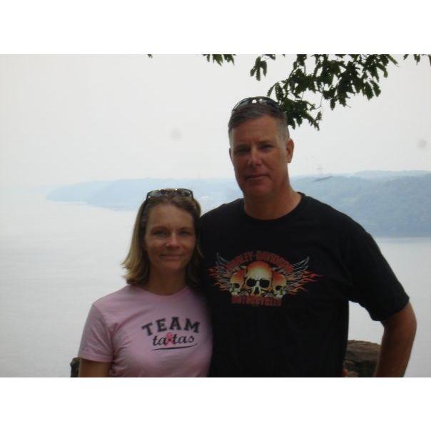 Our first official photo on FB.  SOOOOOO many years ago.