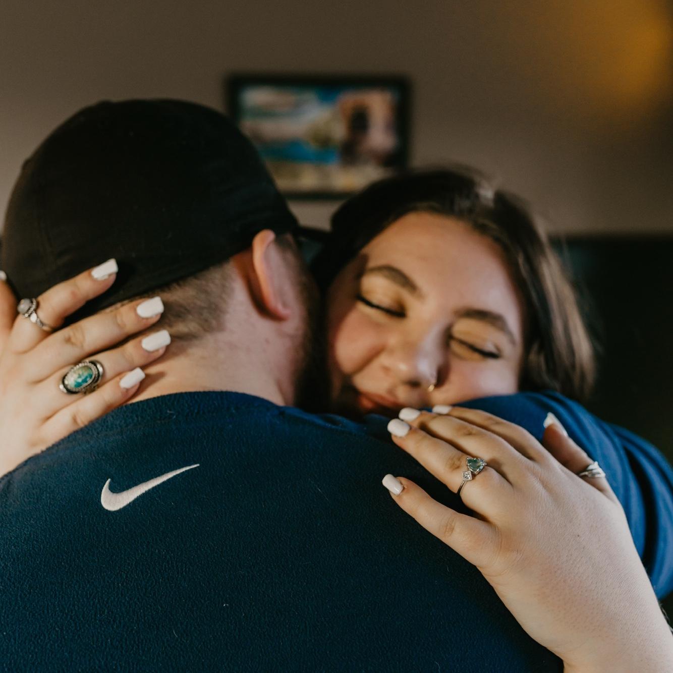 Engaged!!!! February 24th, 2024 (beaus birthday!)