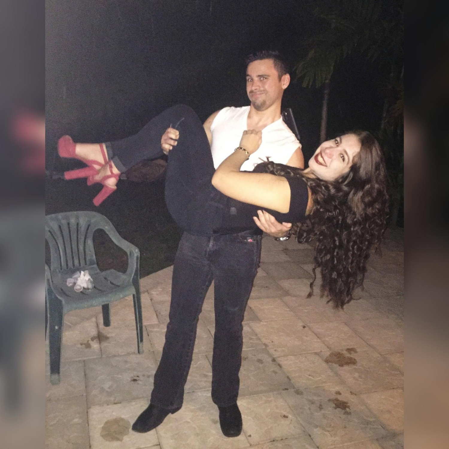 Our first Halloween together featuring "Grease." 2016