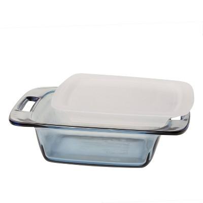 Pyrex 8" Square Glass Lidded Bakeware