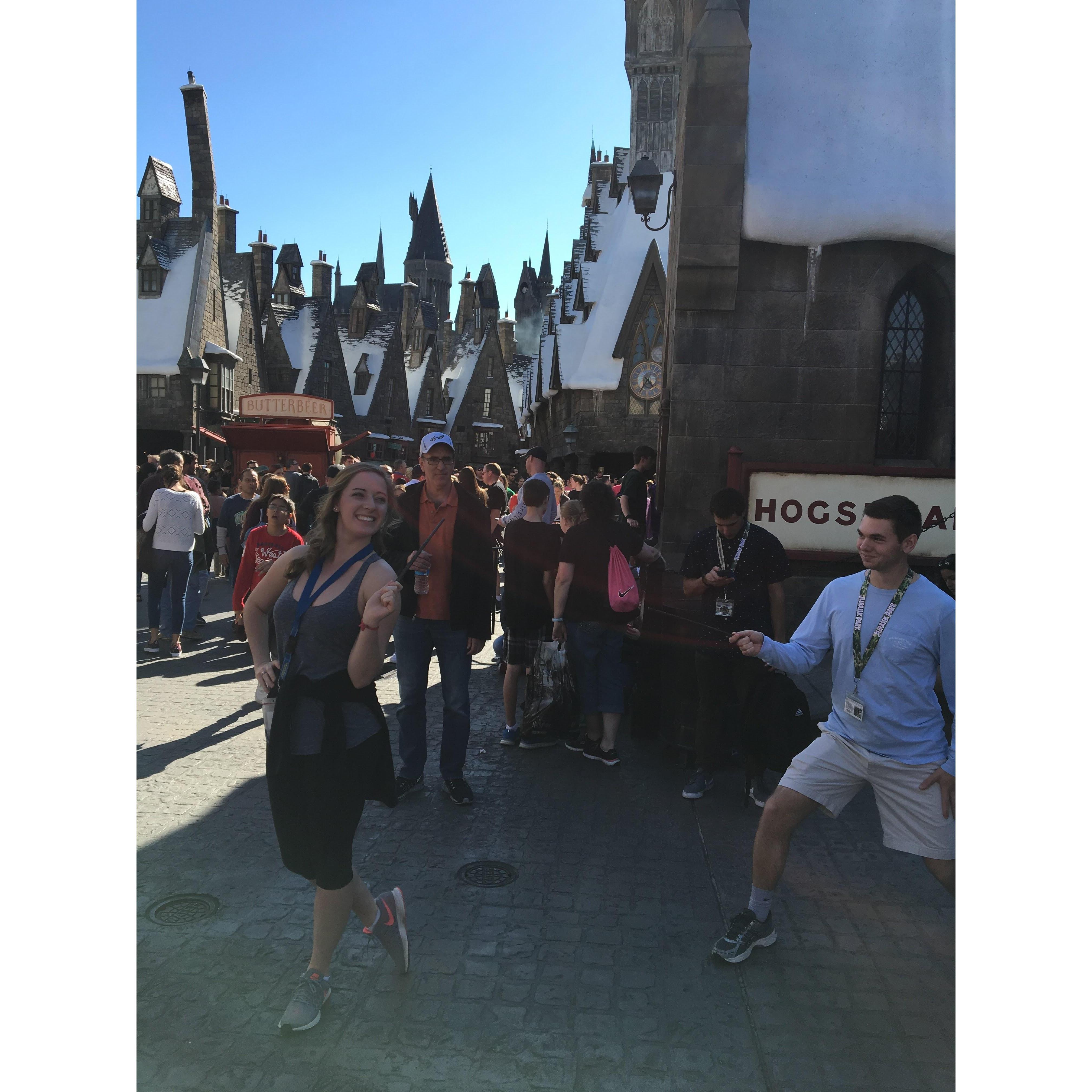 In Bailey's words: "Accio Bae"
Universal Studios in Orlando, FL- Spring Break 2016