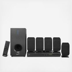 Supersonic, 9-Piece 5.1 Channel DVD Home Theater Set with Karaoke