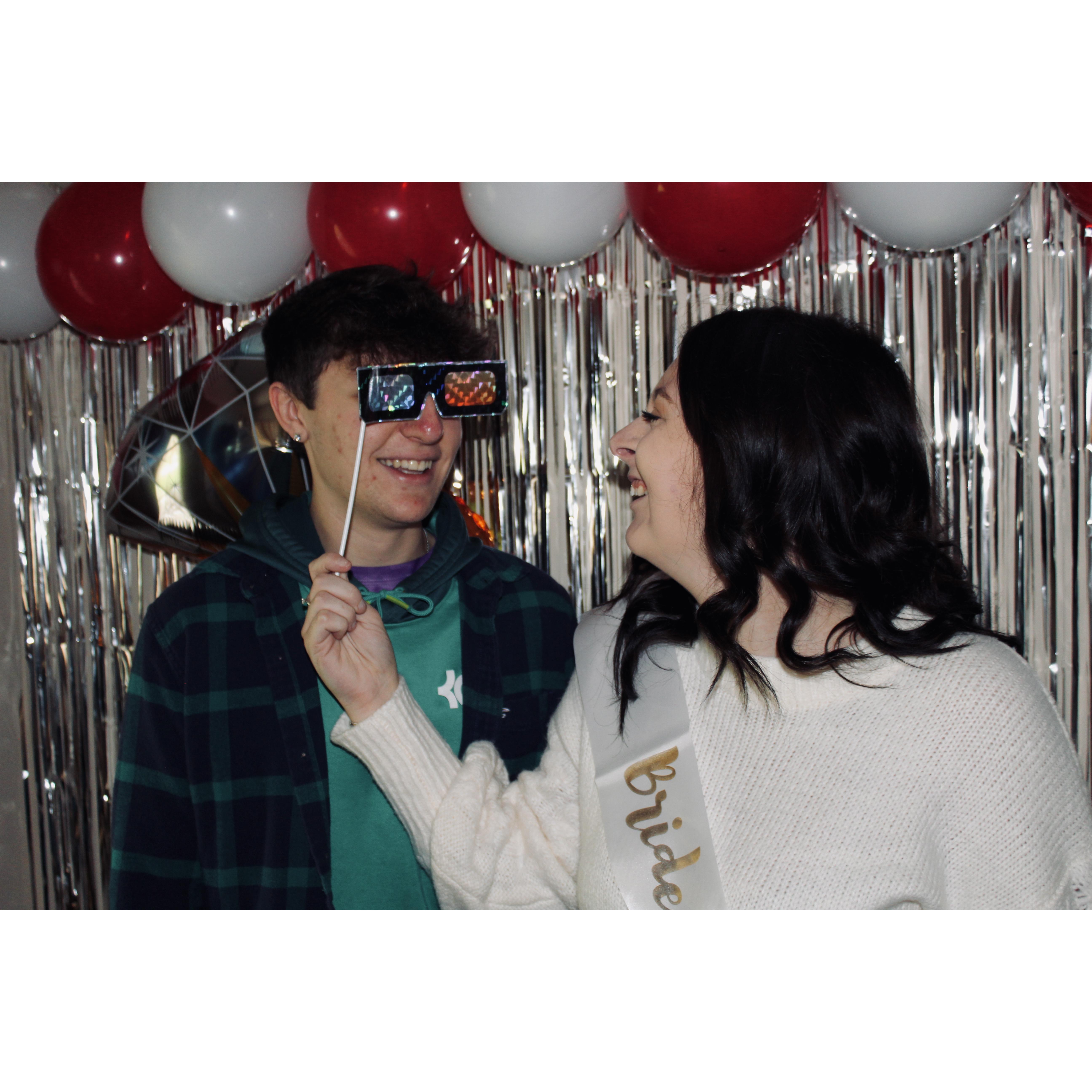 Our engagement party!