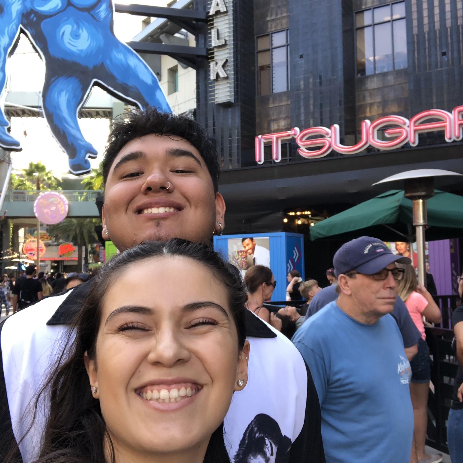 One of Moises favorite pictures of us!