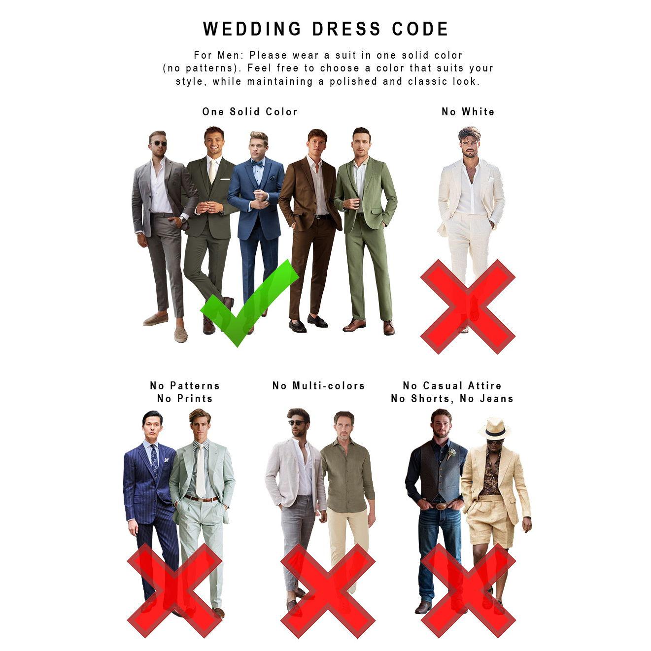 Wedding Dress Code