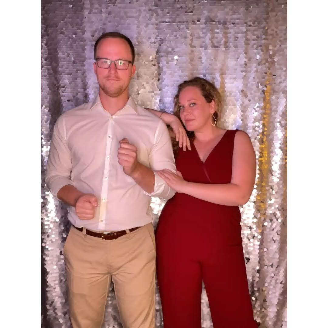 Wedding photo booth magic