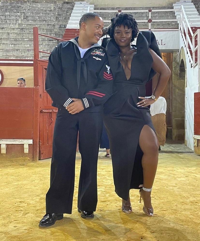 1st Navy Ball at a bullring in Spain 2021