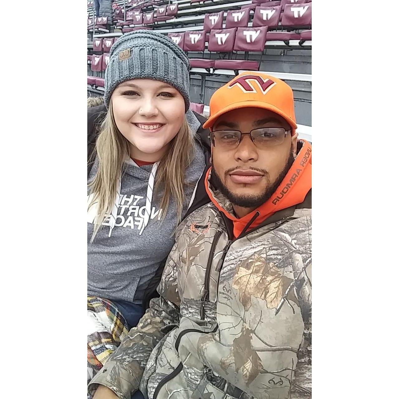 Virginia Tech Football game!!!