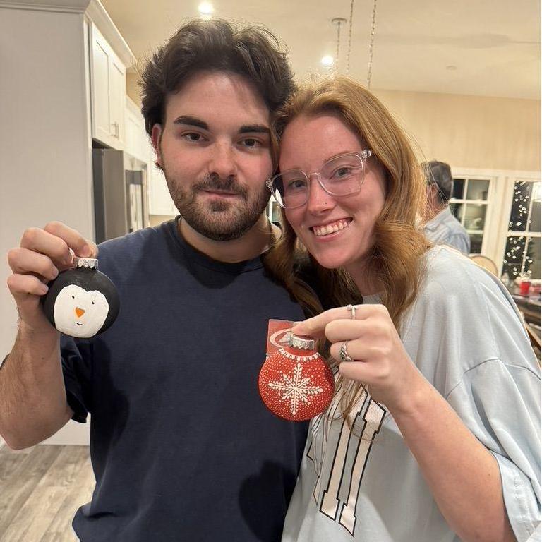 The annual Davis family ornament painting contest