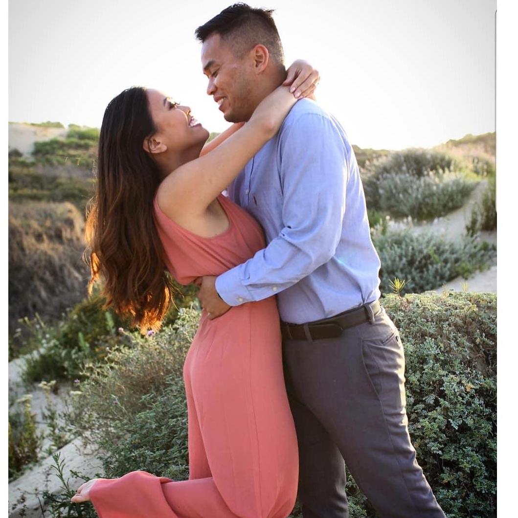 Engagement photos part 2 at Pismo Beach sand dunes - by David's cousin Mike