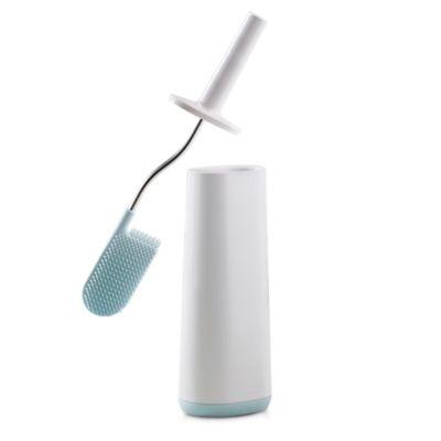 Joseph Joseph® Flex™ Smart Toilet Brush with Holder in Blue