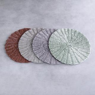 Vida Faux Wicker Placemat, Set of 4