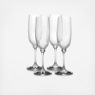 Stephanie Champagne Flute, Set of 4