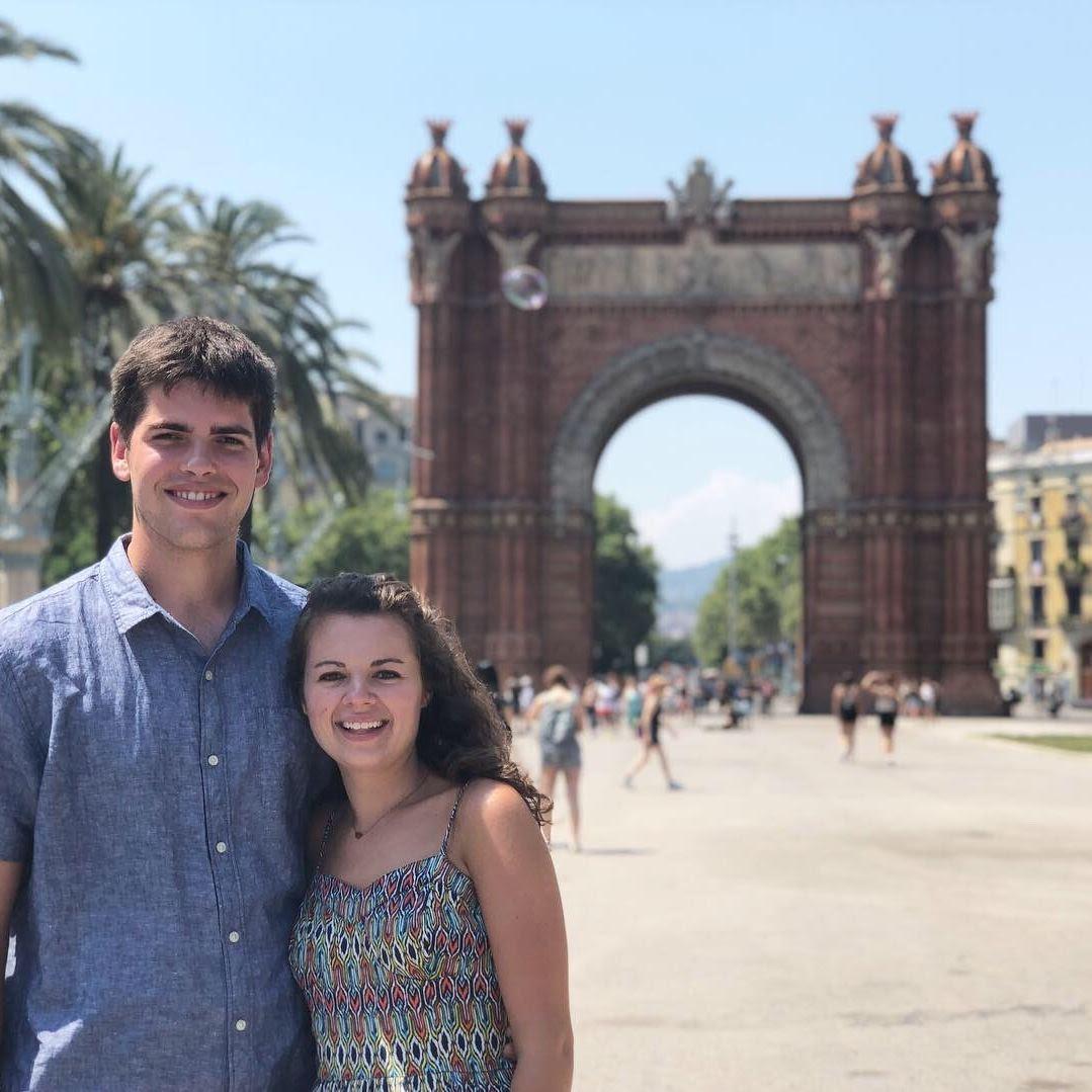 July 2019, Barcelona, Spain - The last stop on our post-graduation European vacation!