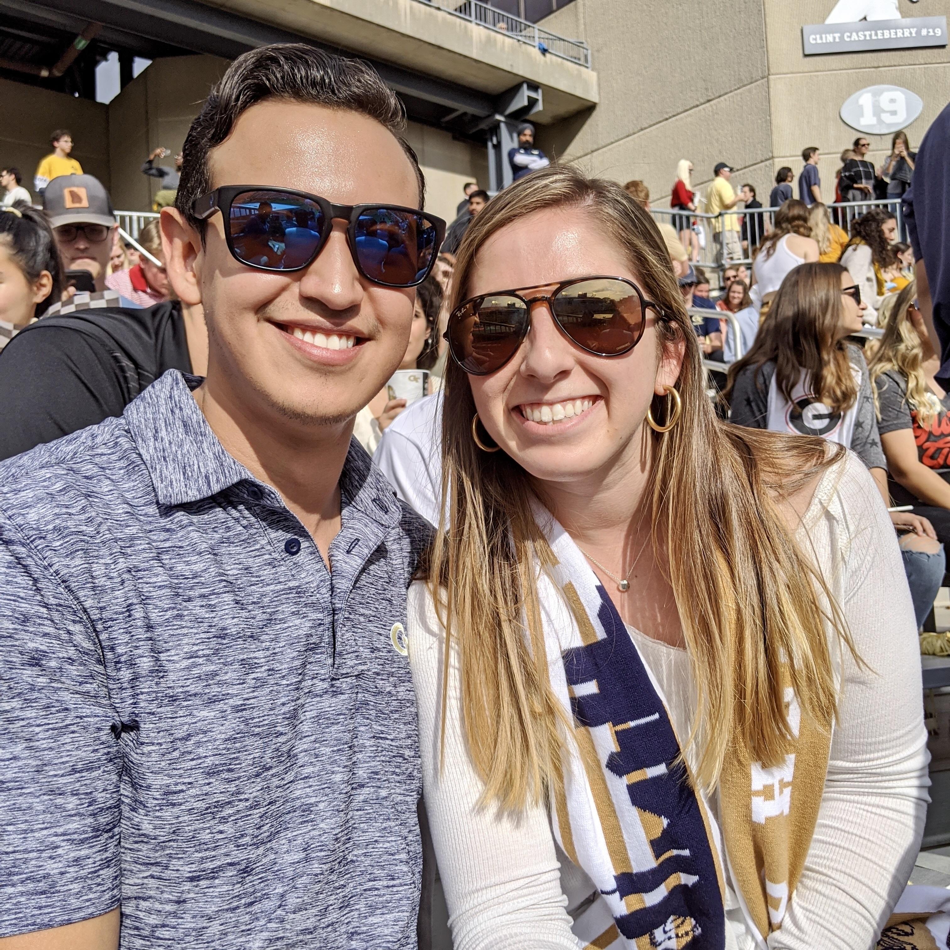 Our last game day as undergrads in 2019!
