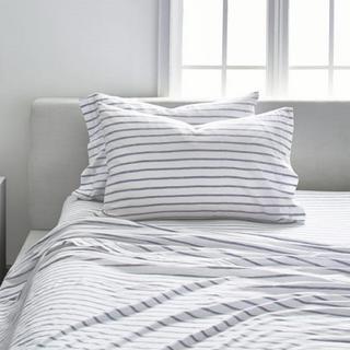 Slub Jersey Striped 4-Piece Sheet Set