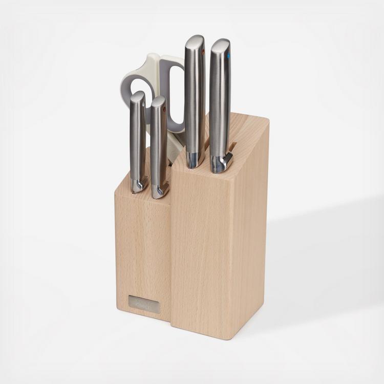 Joseph Joseph, Elevate Fusion 5-Piece Knife & Scissor Block Set | Zola