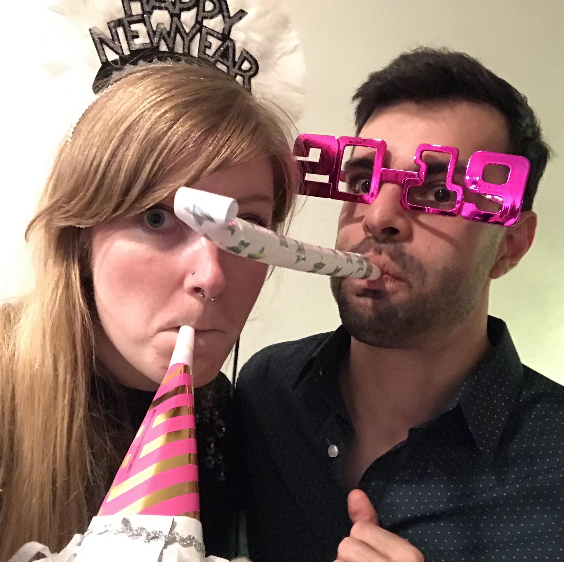 New Years Eve. Guess the year.