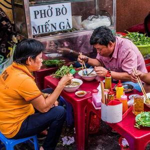 Street food in Saigon