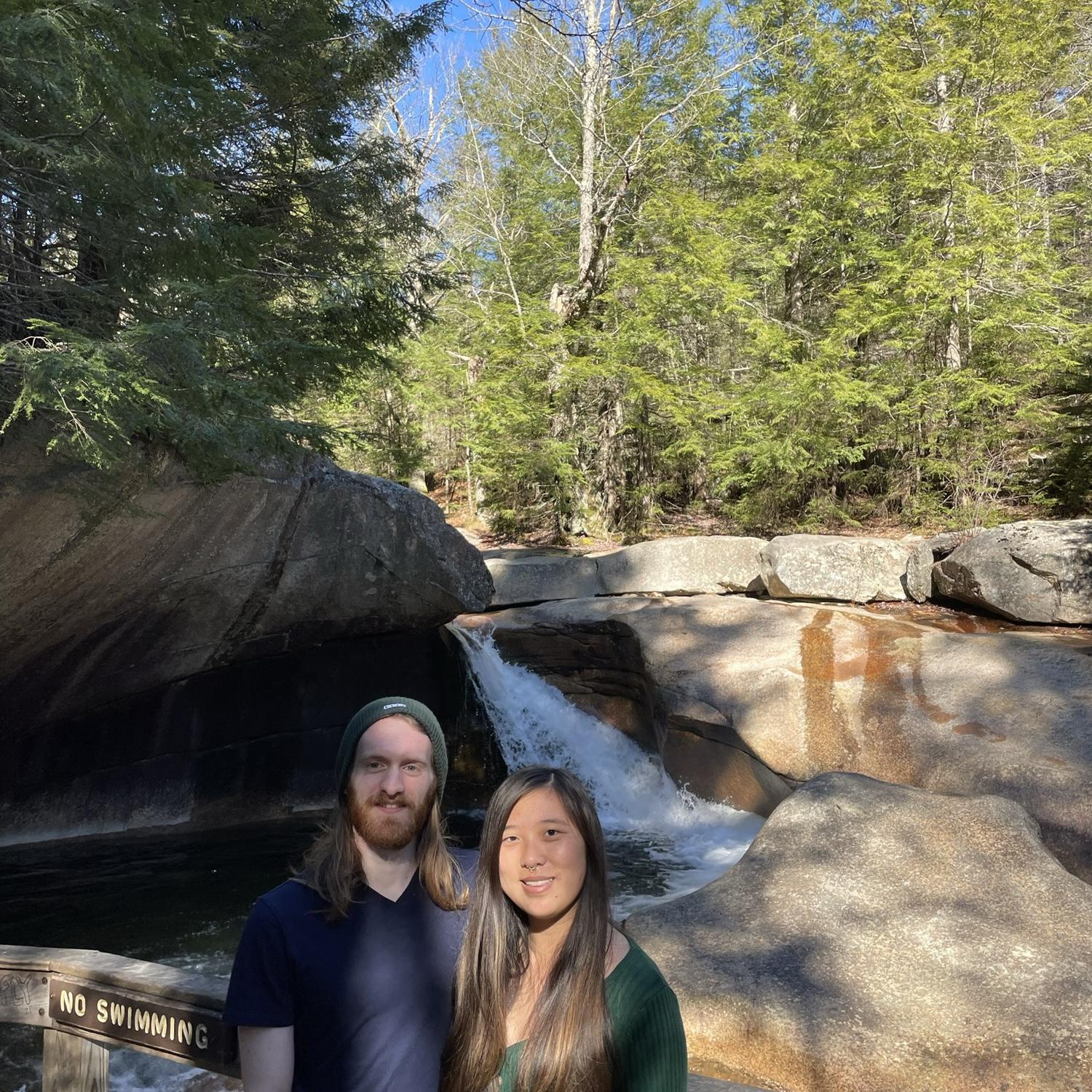 Went hiking with the Schade fam somewhere on the east coast...we also went to Salem that weekend!