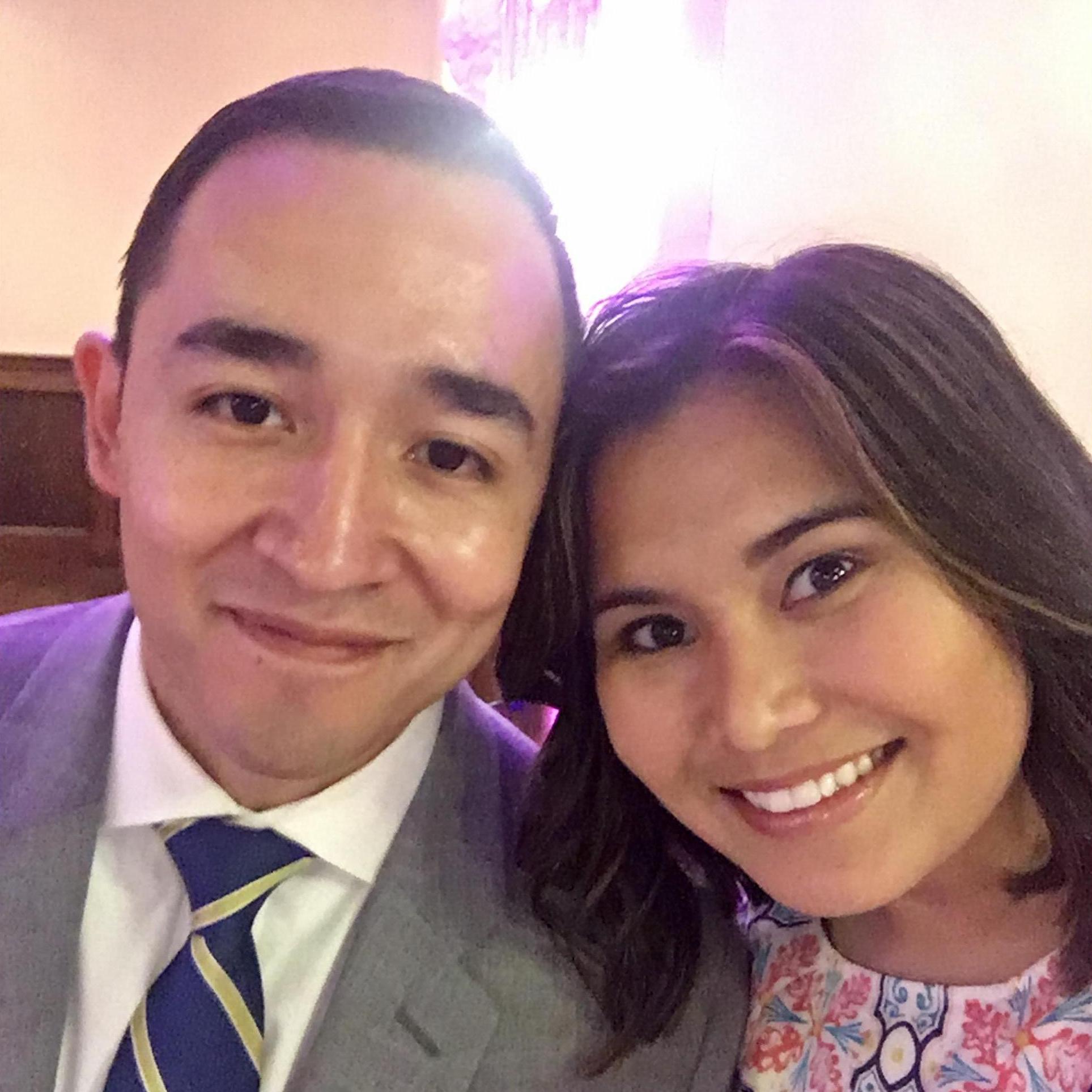 2017 - Celebrating a friend's wedding