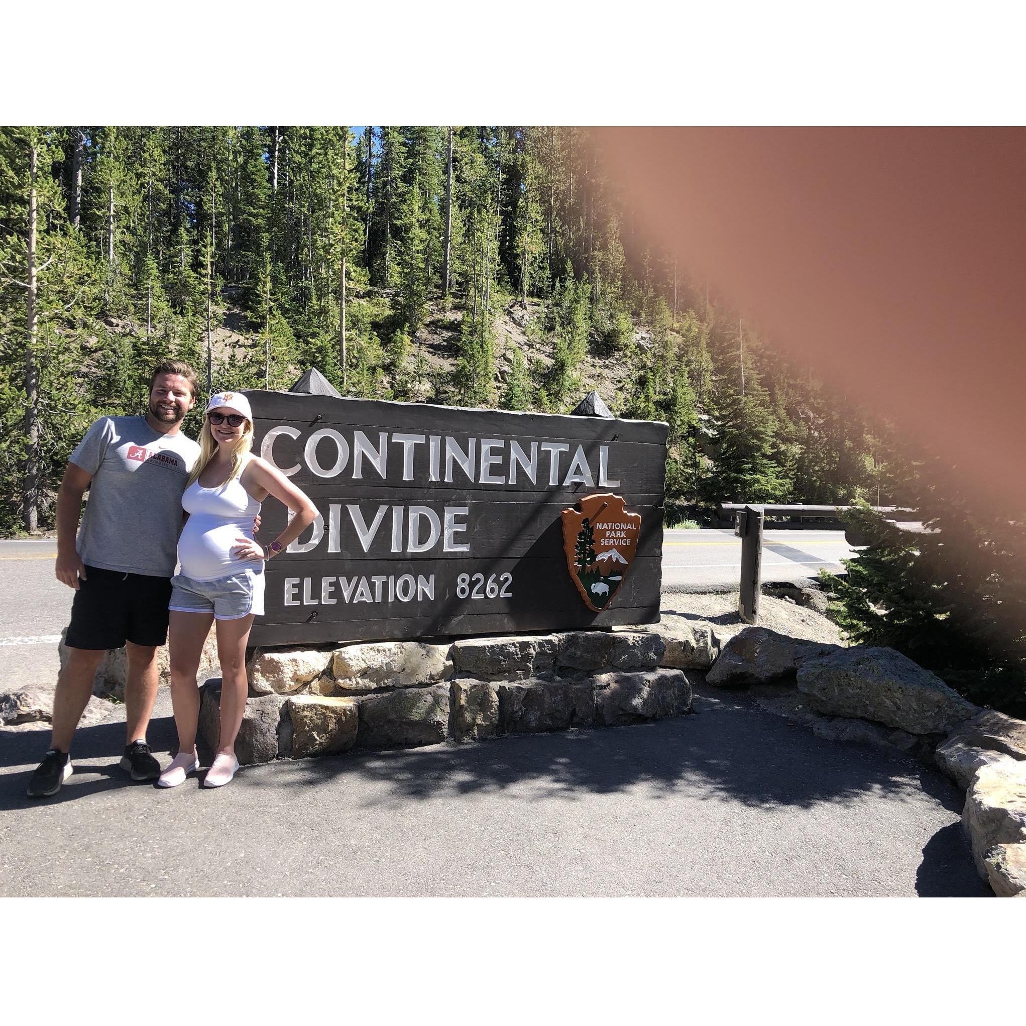 Spending our babymoon at Yellowstone National Park!