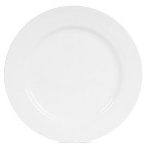 Nevaeh White by Fitz and Floyd - Nevaeh White® by Fitz and Floyd® Grand Rim Dinner Plate