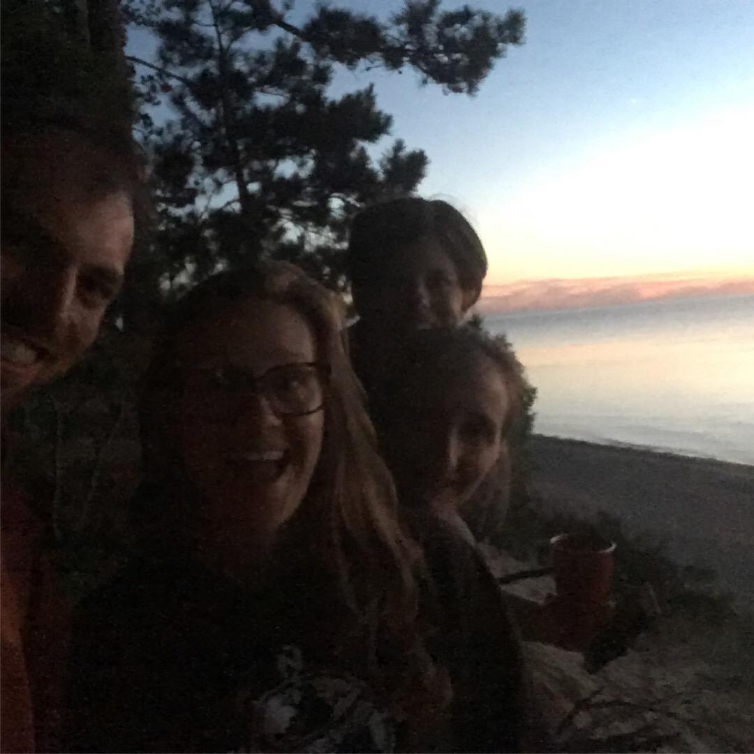 Camping at 12 mile beach on Lake Superior with Anna + Jess!
