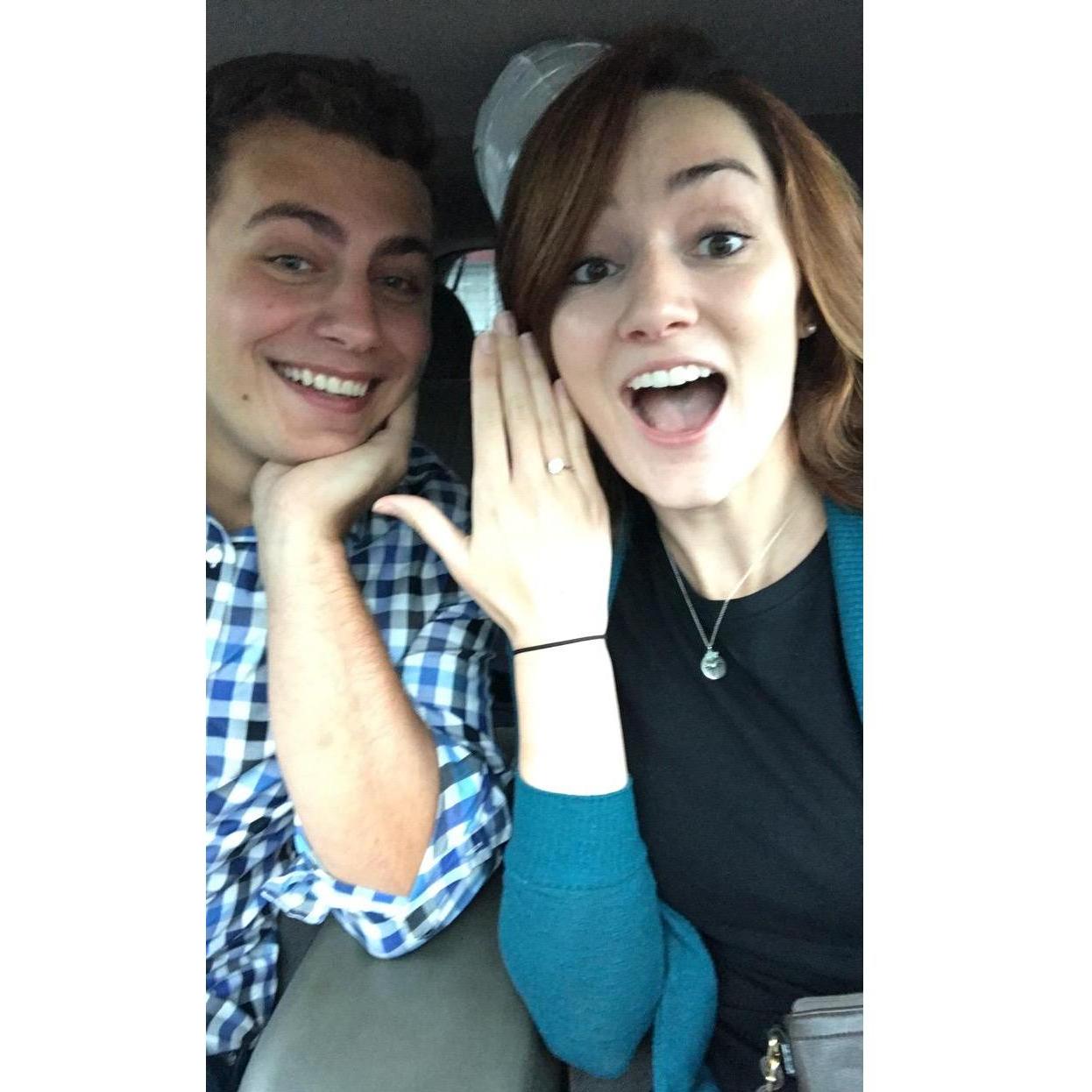 9/1/17 - Engaged!