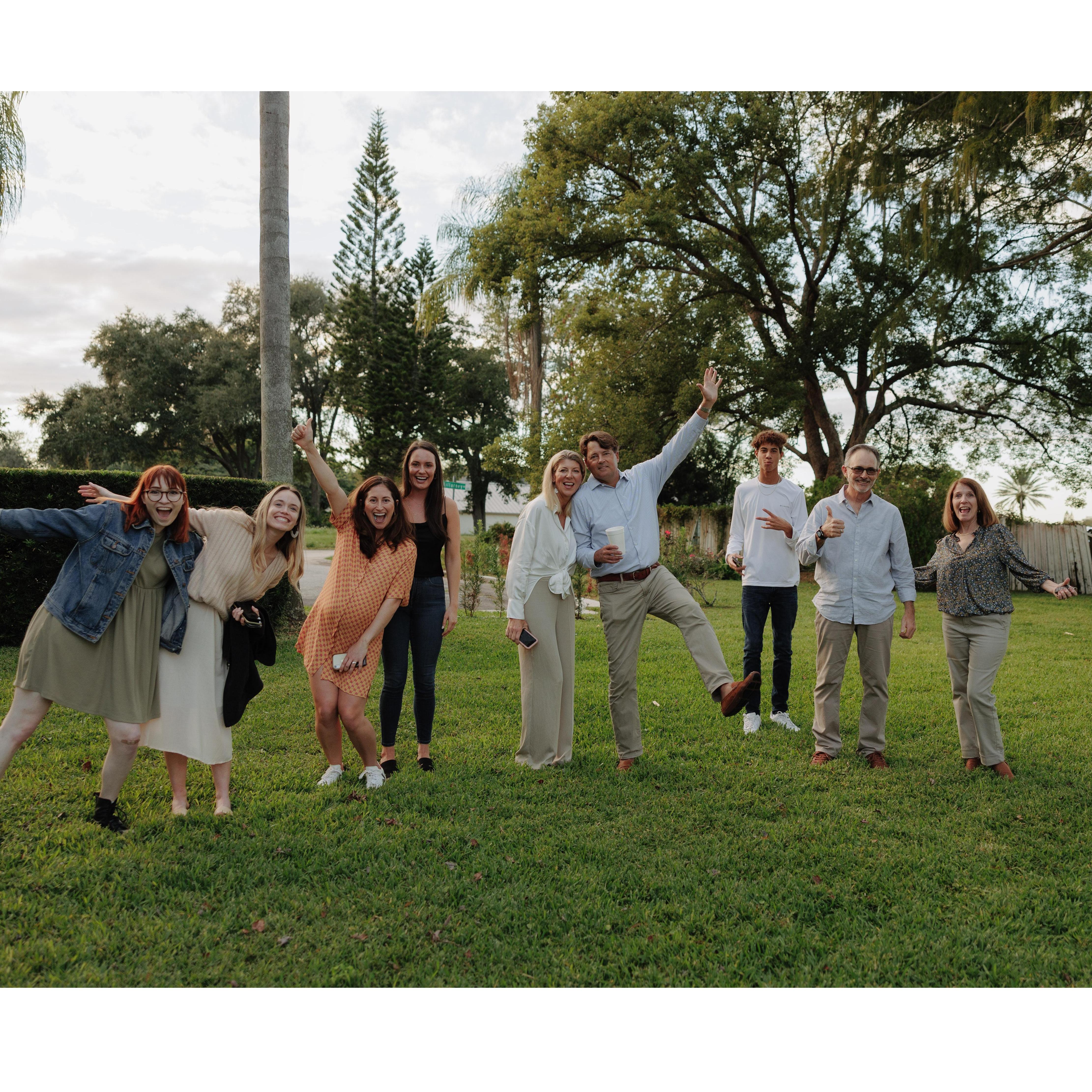 Moments after we got engaged.