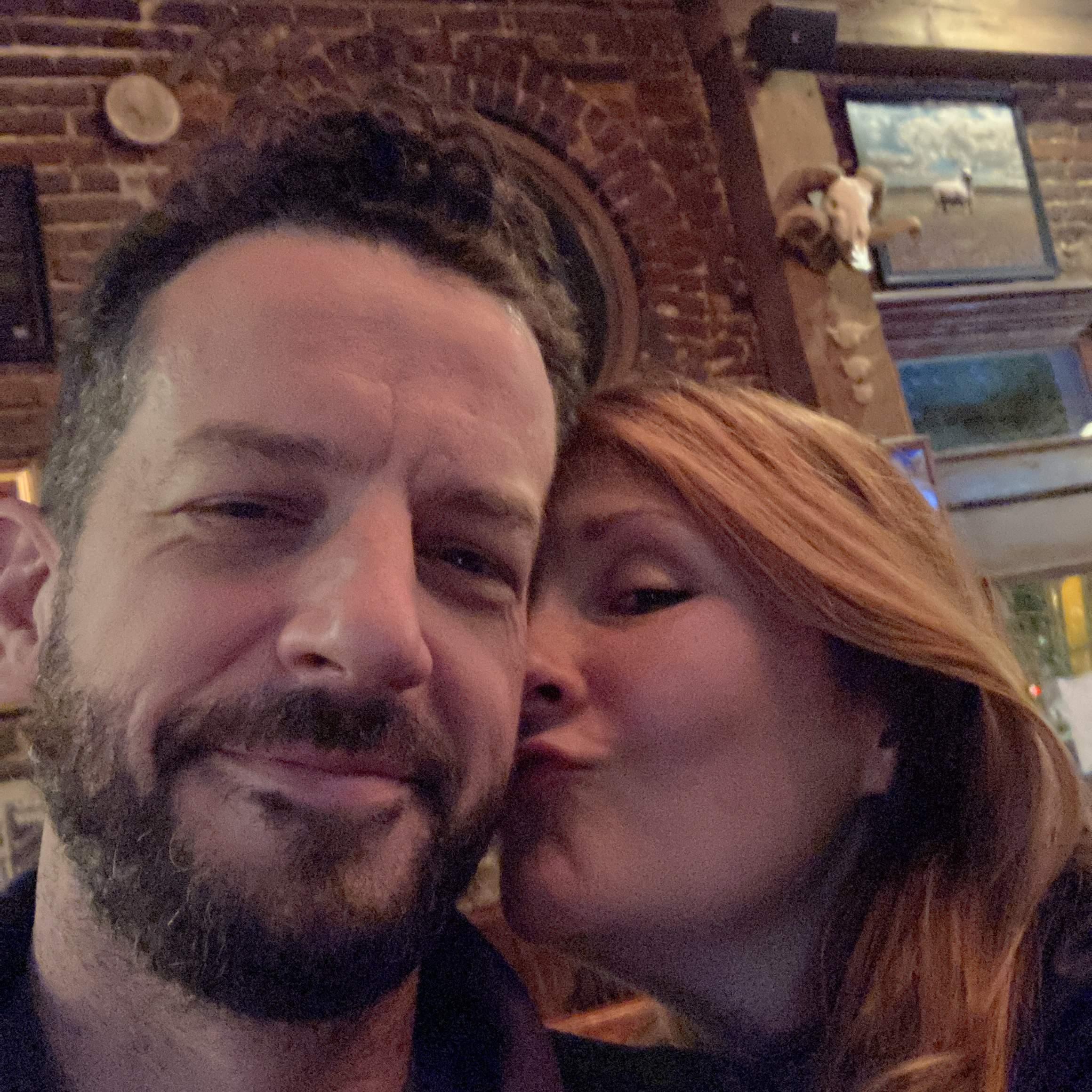 One of the ways we told our oldest friends we were dating