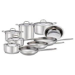 Cookware Set Stainless Steel 14pc B24 - Threshold™