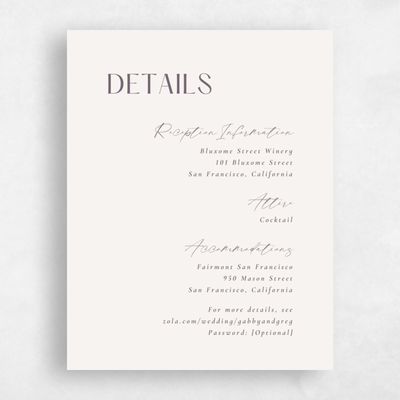 Beige Wedding Enclosure - Sundell