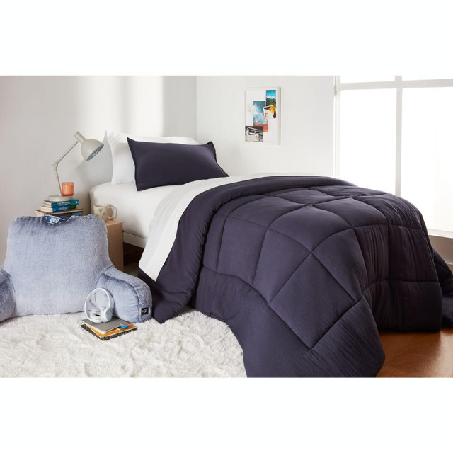 UGG® Devon 3-Piece Reversible Full/Queen Comforter Set in Pacific Blue