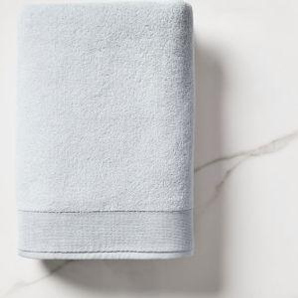 Plush Fibrosoft™ Hand Towels in Soft Blue (2)