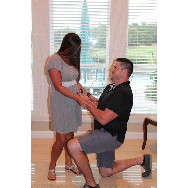 Picture #3! The ring and proposal!