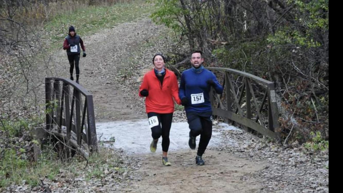 Our first race together!