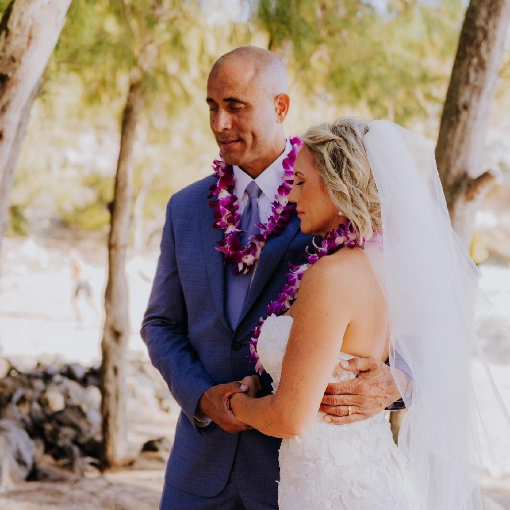 Our Shipwrecks Beach wedding in Kauai - July 24, 2025.