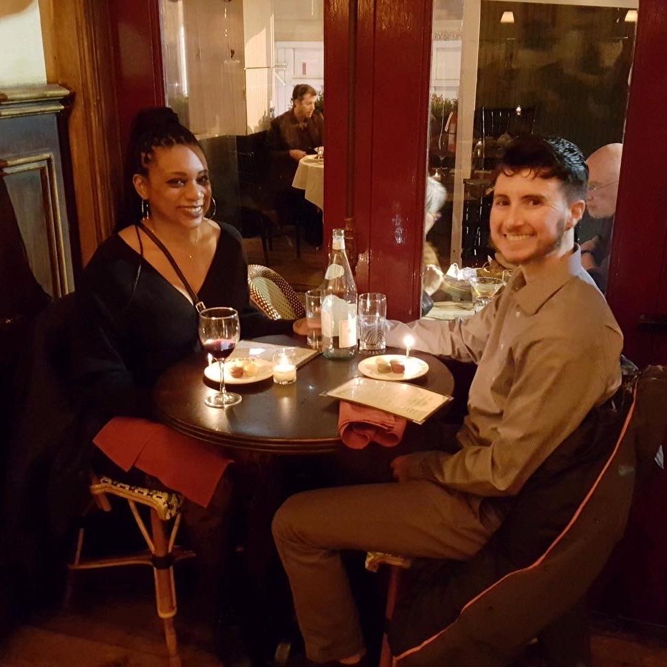 Celebrating our first shared birthdays together at Parq in Nov 2021