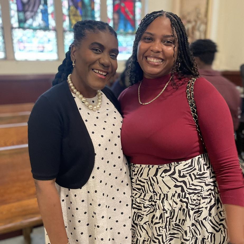 When you can go to church with your mom you win ❤️