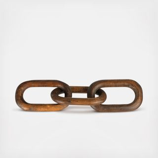 Reclaimed Wood Chain with 3 Links