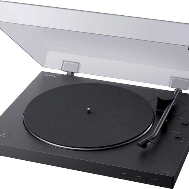 Sony - Bluetooth Stereo Turntable - Black
