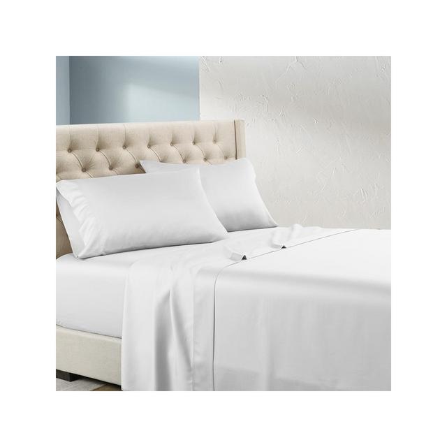Egyptian Linens USA Heavyweight 800 Thread Count Cotton Bed Sheets White Queen