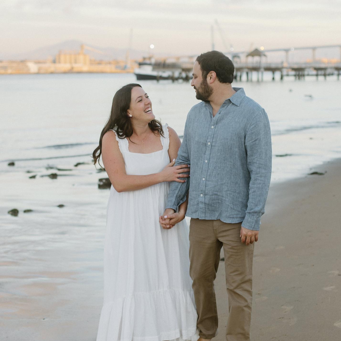 A fun engagement picture session in Coronado!