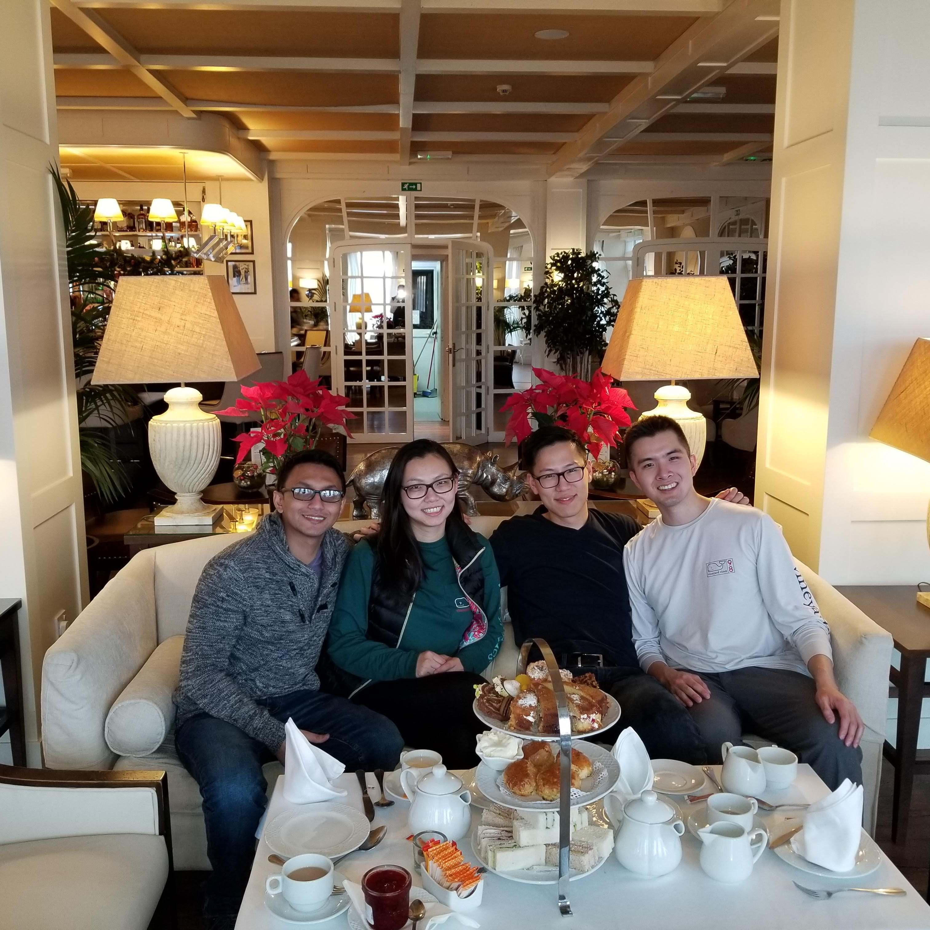 Wenjing's birthday in Gibraltar